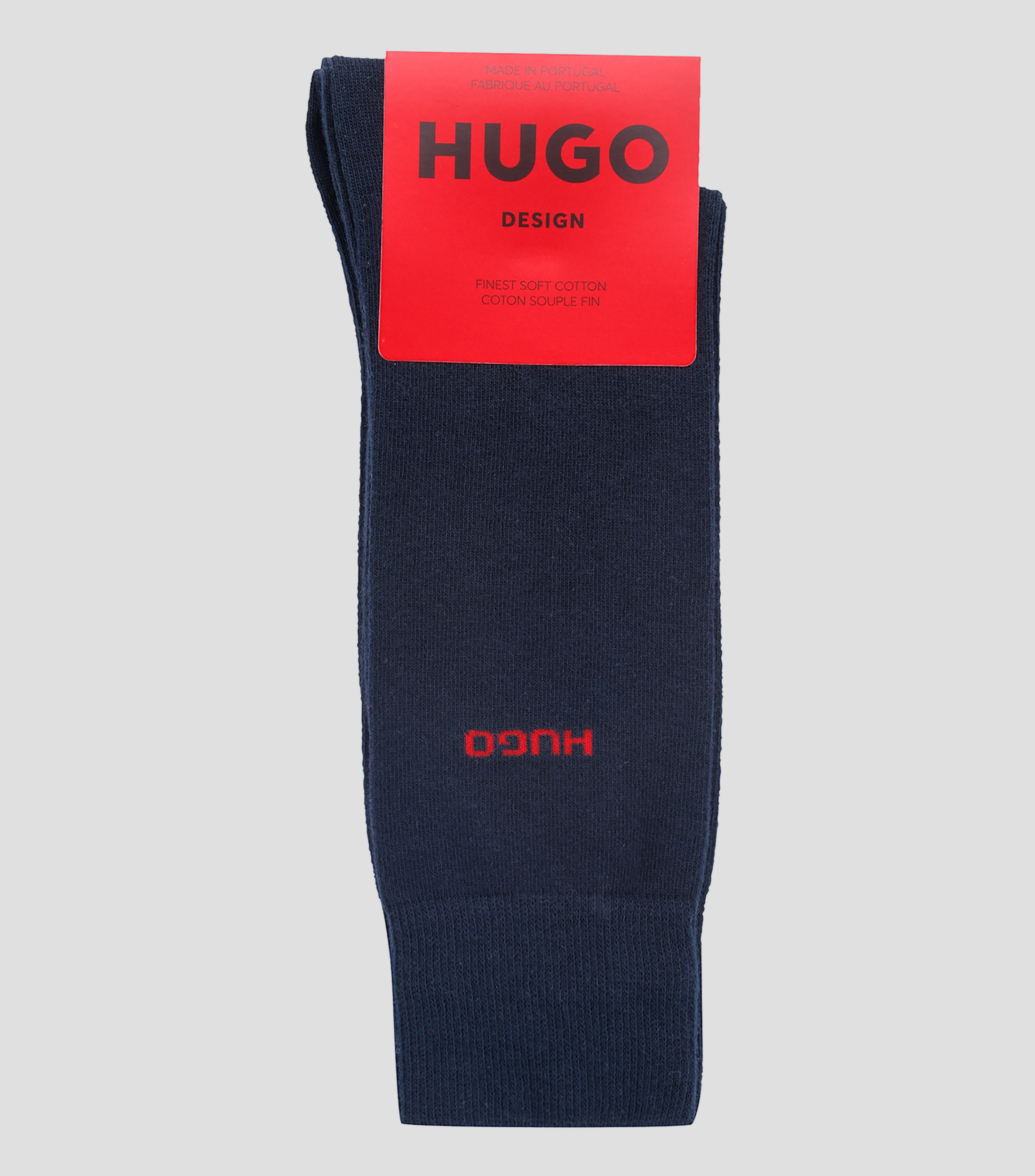 Set 2 calcetines Hugo en tejido elástico Hombre